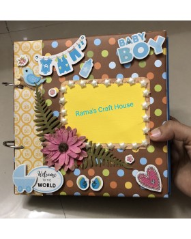 Baby boy Scrapbook Baby boy Scrapbook